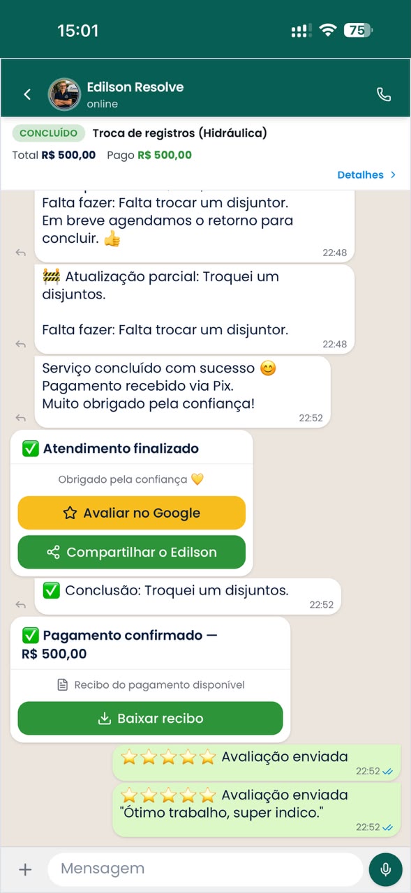 Todos os serviços