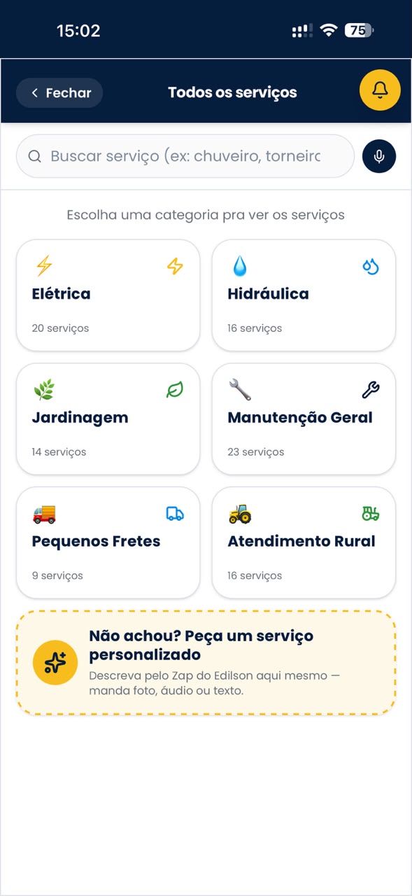 Meus serviços