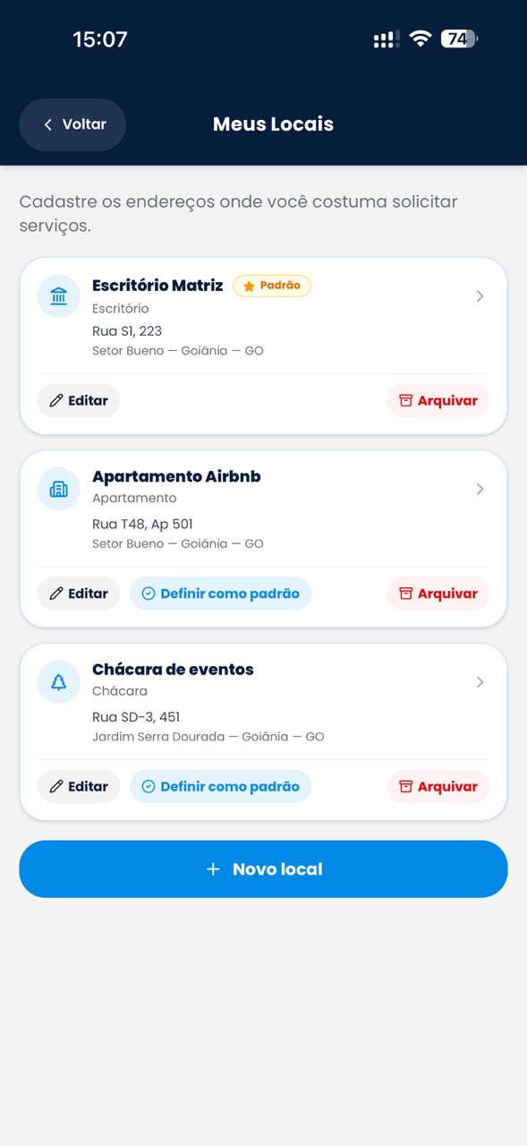 Meu perfil